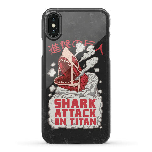 Shark Attack On Titan Phone Case
